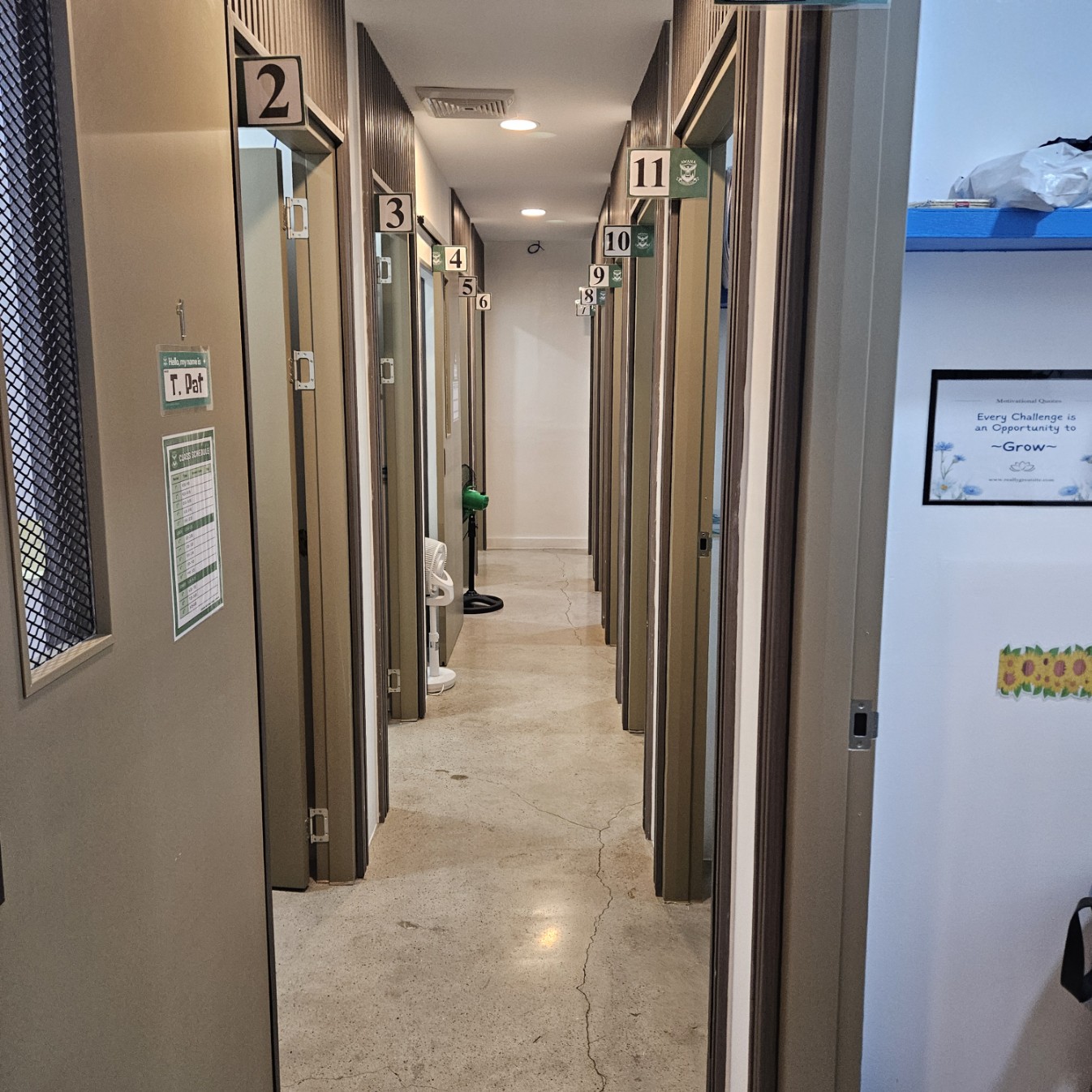 어와나 국제학교(AWANA) 강의실 사진